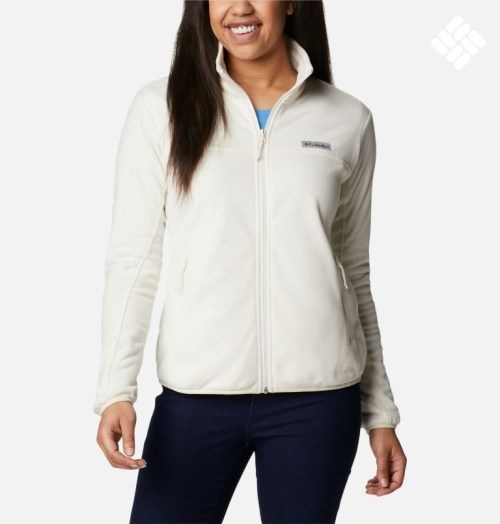 Columbia Ali Peak Full Zip Fleecejakker Dame Hvite | 15897A