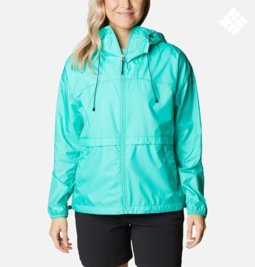 Columbia Alpine Chill Windbreaker Jakke Dame Turkis | 06587X