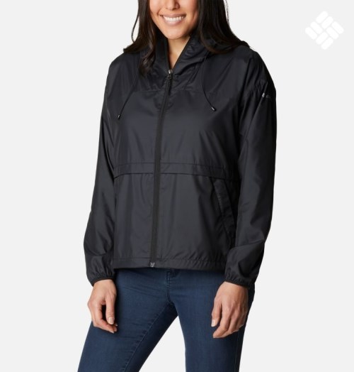 Columbia Alpine Chill Windbreaker Jakke Dame Svarte | 40957Q