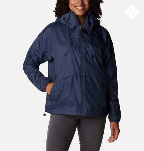 Columbia Alpine Chill Windbreaker Jakke Dame Marineblå | 43872Z