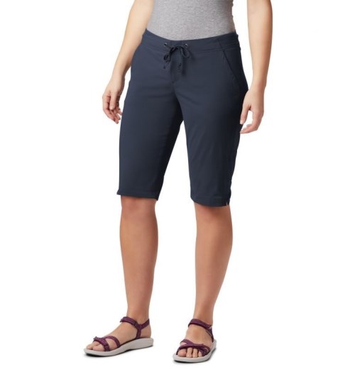 Columbia Anytime Outdoor Long Shorts Dame Marineblå | 17923Q