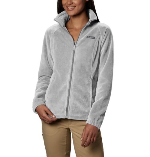 Columbia Benton Springs Full Zip Fleecejakker Dame Grå | 03275Y