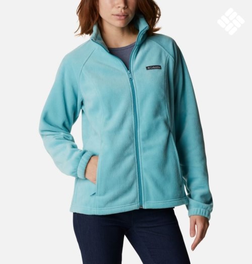 Columbia Benton Springs Full Zip Fleecejakker Dame Turkis | 14536X