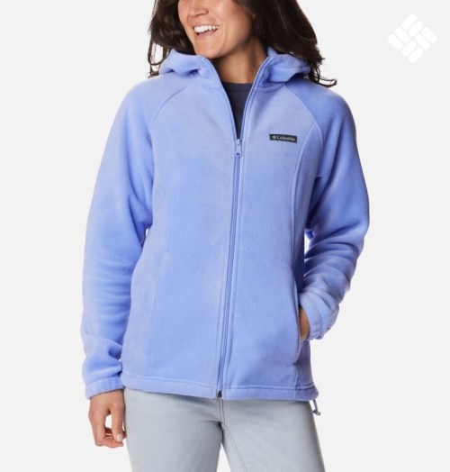 Columbia Benton Springs Full Zip Fleecejakker Dame Lyse Blå | 69738J