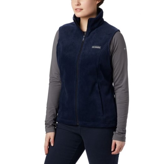 Columbia Benton Springs Vest Dame Marineblå | 40952K