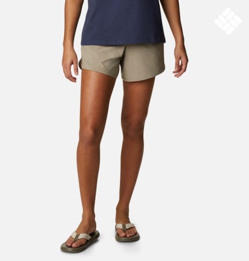 Columbia Bogata Bay Stretch Shorts Dame Khaki | 62958N