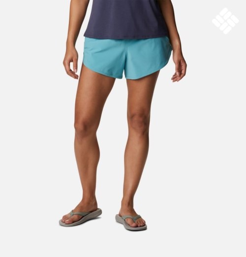 Columbia Bogata Bay Stretch Shorts Dame Turkis | 92541Z