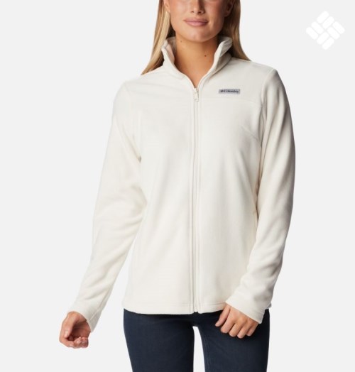 Columbia Castle Dale Full Zip Fleecejakker Dame Pisket Krem | 05176P