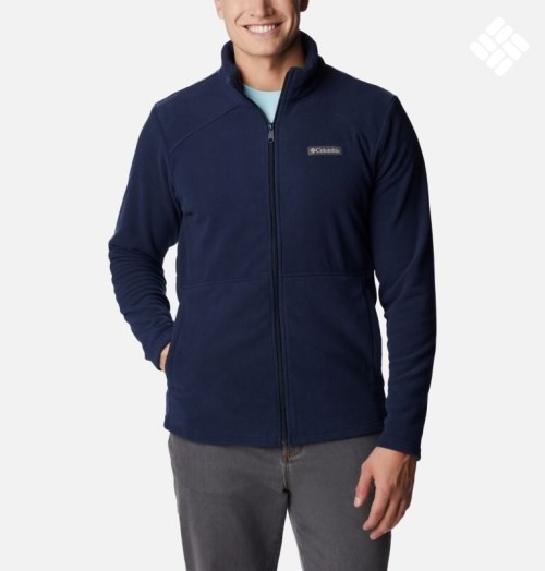 Columbia Castle Dale Full Zip Fleecejakker Herre Marineblå | 37091B