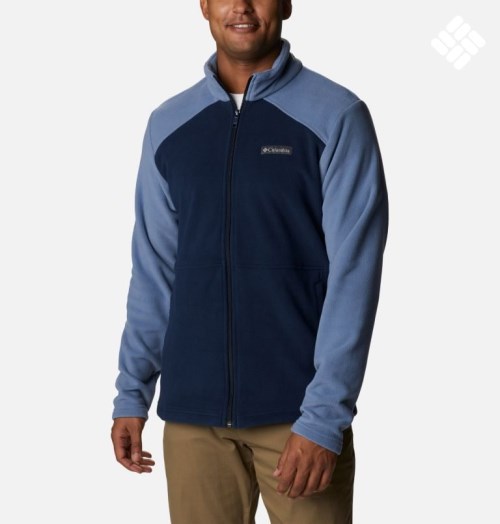 Columbia Castle Dale Full Zip Fleecejakker Herre Marineblå | 91407X