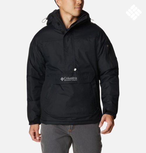 Columbia Challenger Anorak Isolerte Jakker Herre Svarte | 75634G