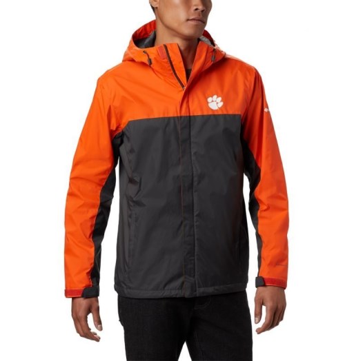 Columbia Collegiate Glennaker Storm - Clemson Jakke Herre Oransje Svarte | 73684M