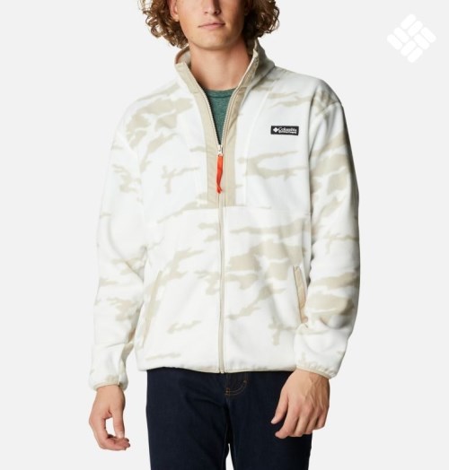 Columbia Field ROC Backbowl Full Zip Fleecejakker Herre Camouflage | 72803T