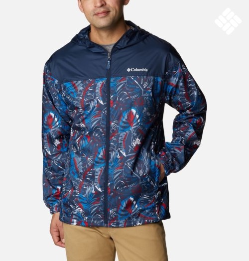 Columbia Flash Challenger Novelty Windbreaker Jakke Herre Multicolor | 62935L