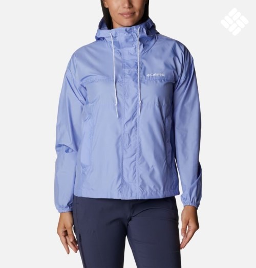 Columbia Flash Challenger Windbreaker Jakke Dame Blå | 05298K