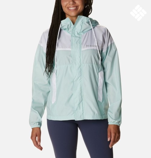 Columbia Flash Challenger Windbreaker Jakke Dame Turkis | 23741V