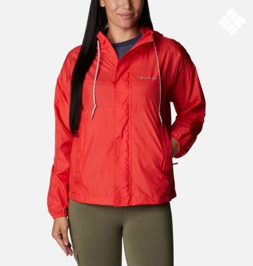 Columbia Flash Challenger Windbreaker Jakke Dame Rød | 78952H