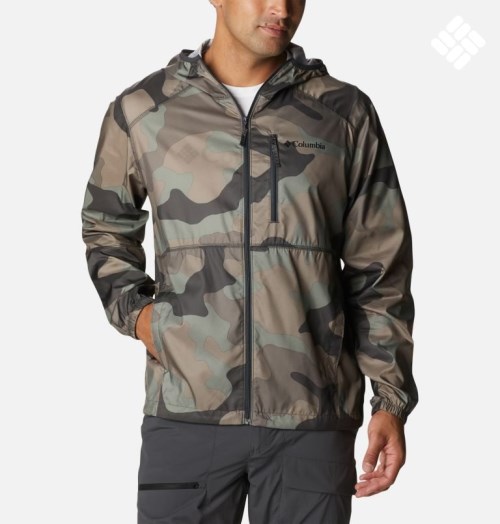 Columbia Flash Forward Windbreaker Print Jakke Herre Camouflage | 24708D