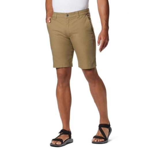 Columbia Flex ROC Shorts Herre Khaki | 76932E