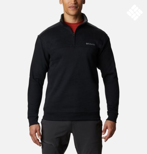 Columbia Hart Mountain II Half Zip Gensere Herre Svarte | 05974Q