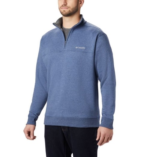 Columbia Hart Mountain II Half Zip Gensere Herre Blå | 49081Y