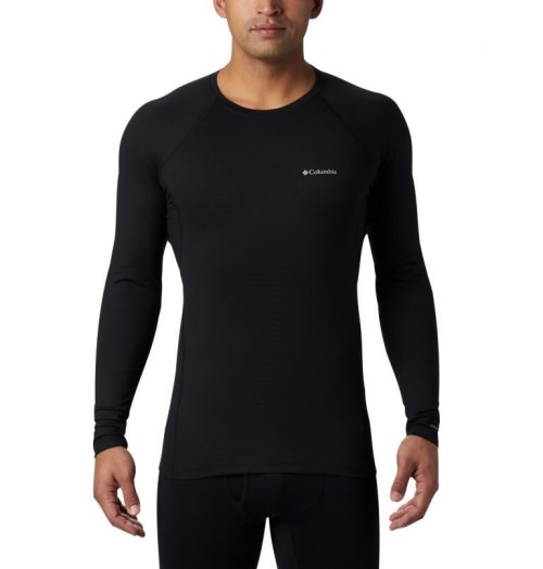 Columbia Heavyweight Stretch Baselayer Gensere Herre Svarte | 91205S