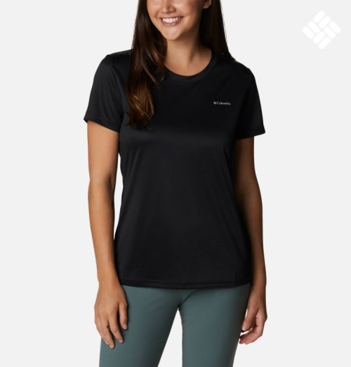 Columbia Hike Crew T-skjorte Dame Svarte | 85972S