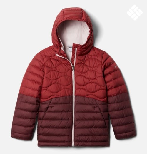 Columbia Humphrey Hills Puffer Jakke Barn Rød | 67132R