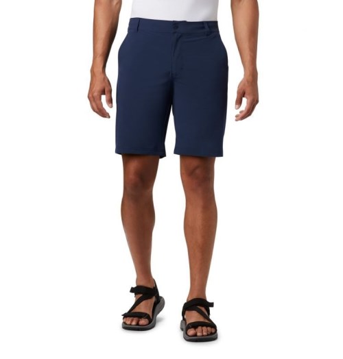 Columbia Hybrid Trek Shorts Herre Marineblå | 54697U