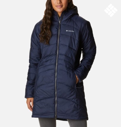 Columbia Karis Gale Long Jakke Dame Marineblå | 47513K