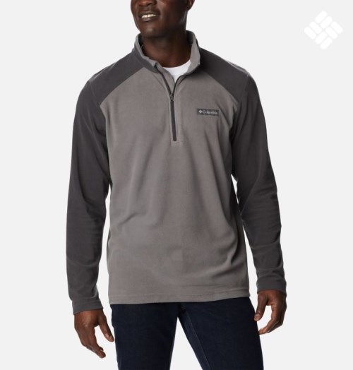 Columbia Lake Aloha Half Zip Fleece Gensere Herre Grå | 52061T