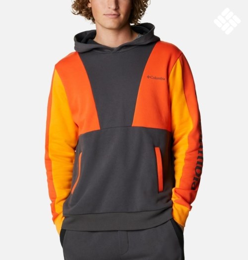 Columbia Lodge Colorblock Hettegensere Herre Oransje Svarte | 04716W