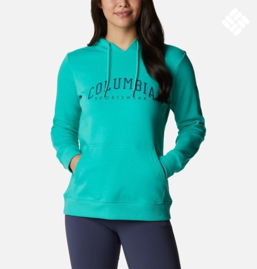 Columbia Logo Hettegensere Dame Turkis | 27314T