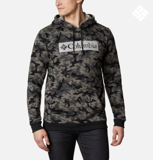 Columbia Logo Printed Hettegensere Herre Camouflage | 62831Q