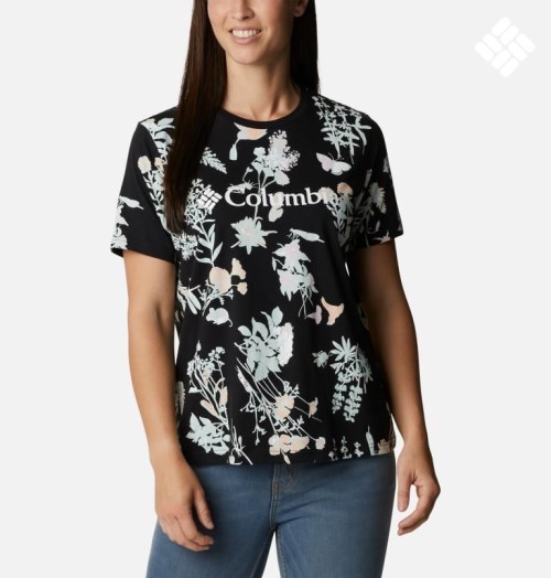 Columbia North Cascades Printed T-skjorte Dame Blomster | 58403L