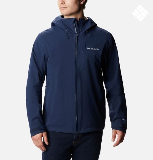 Columbia Omni-Tech Ampli-Dry Skalljakker Herre Marineblå | 98327U