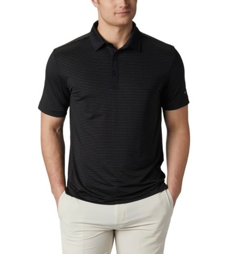 Columbia Omni-Wick Sunday Polo T Skjorte Herre Svarte | 09154X