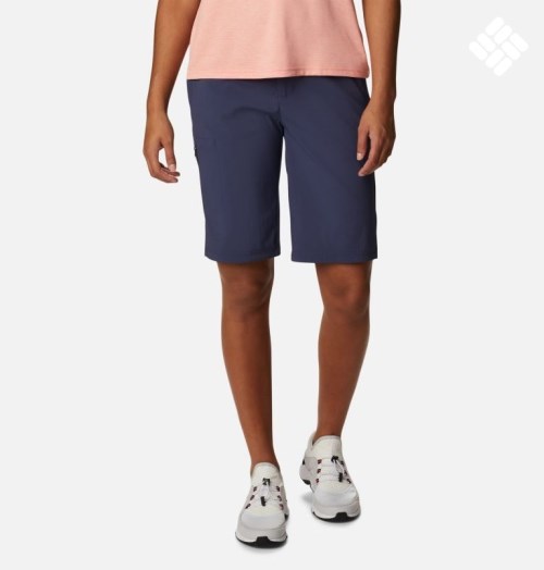 Columbia On The Go Long Shorts Dame Marineblå | 14736L