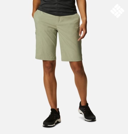 Columbia On The Go Long Shorts Dame Olivengrønne | 68903C