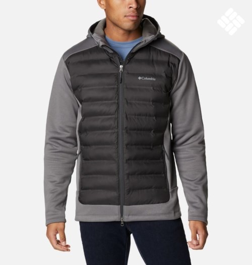 Columbia Out-Shield Full Zip Hoodie Isolerte Jakker Herre Grå | 05917R