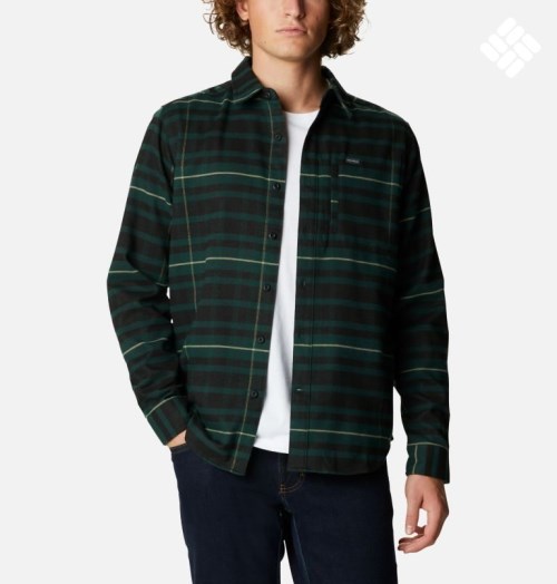 Columbia Outdoor Elements II Flannel Skjorte Herre Grønn | 53470Q