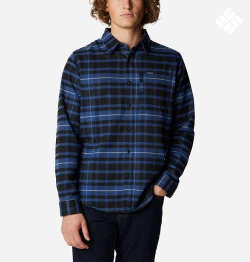 Columbia Outdoor Elements II Flannel Skjorte Herre Marineblå | 81327H