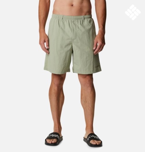 Columbia PFG Backcast III Vann Shorts Herre Olivengrønne | 45860Q