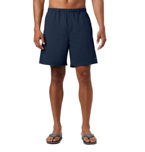 Columbia PFG Backcast III Vann Shorts Herre Marineblå | 87261Q