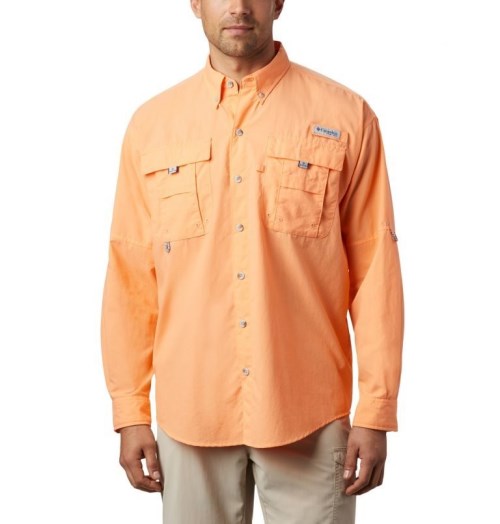 Columbia PFG Bahama II Long Sleeve Skjorte Herre Oransje | 76439U