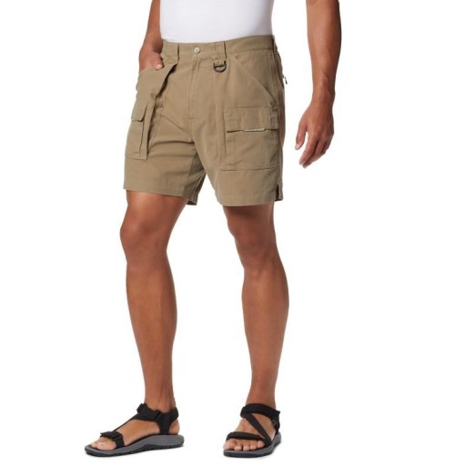 Columbia PFG Brewha II Shorts Herre Khaki | 42670Y