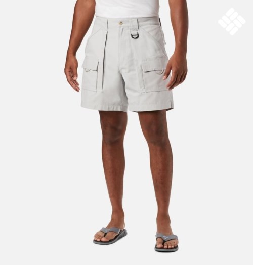 Columbia PFG Brewha II Shorts Herre Lyse Grå | 73495P