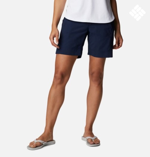 Columbia PFG Cast and Release Shorts Dame Marineblå | 81043V