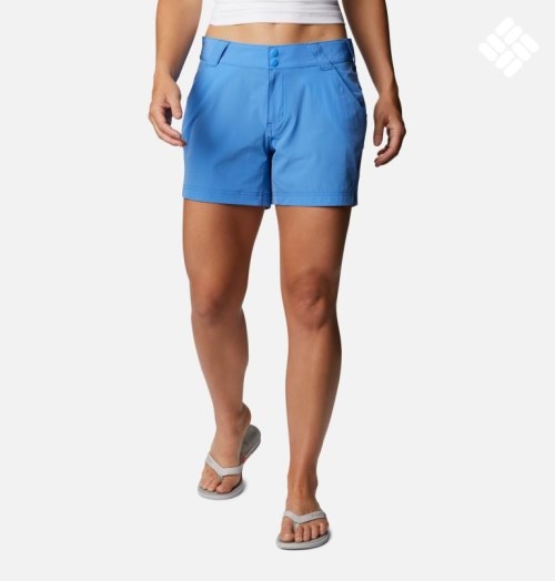 Columbia PFG Coral Point III Shorts Dame Blå | 78219E