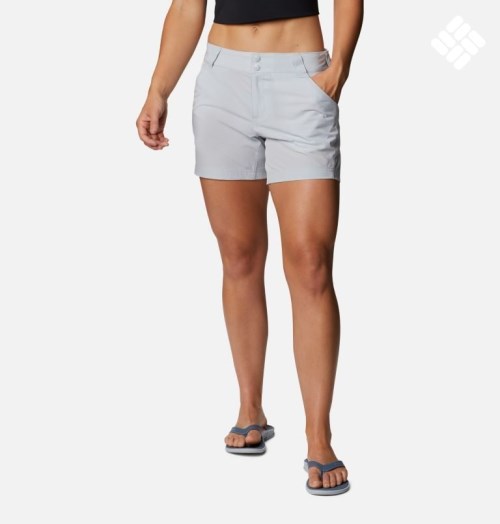 Columbia PFG Coral Point III Shorts Dame Lyse Grå | 98701Y